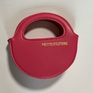 Pretty Little Thing Pink Mini Round Bag NEW